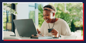 Person cutting up their credit cards once and for all in favor of personal loans