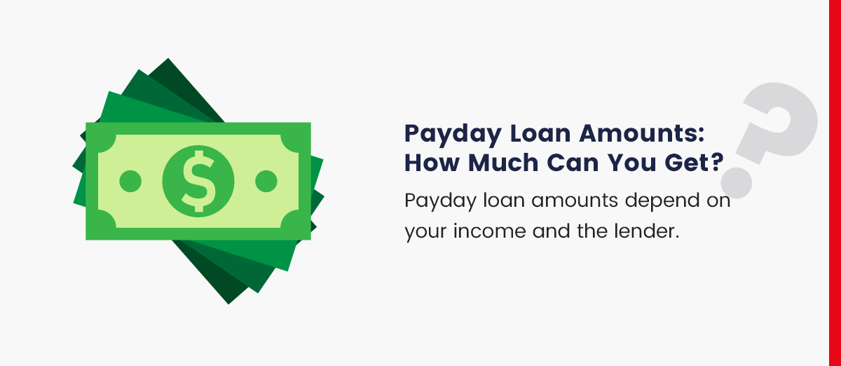 Payday Loan Amounts: How Much Can You Get?