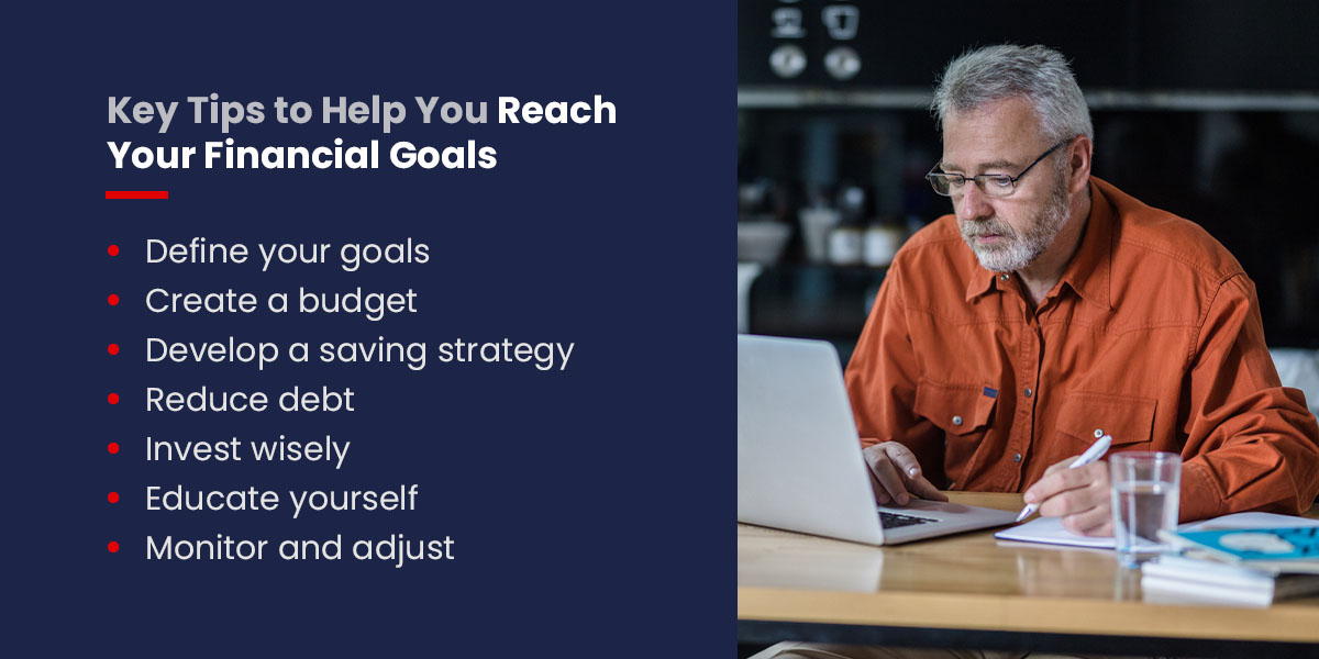 how to reach financial goals